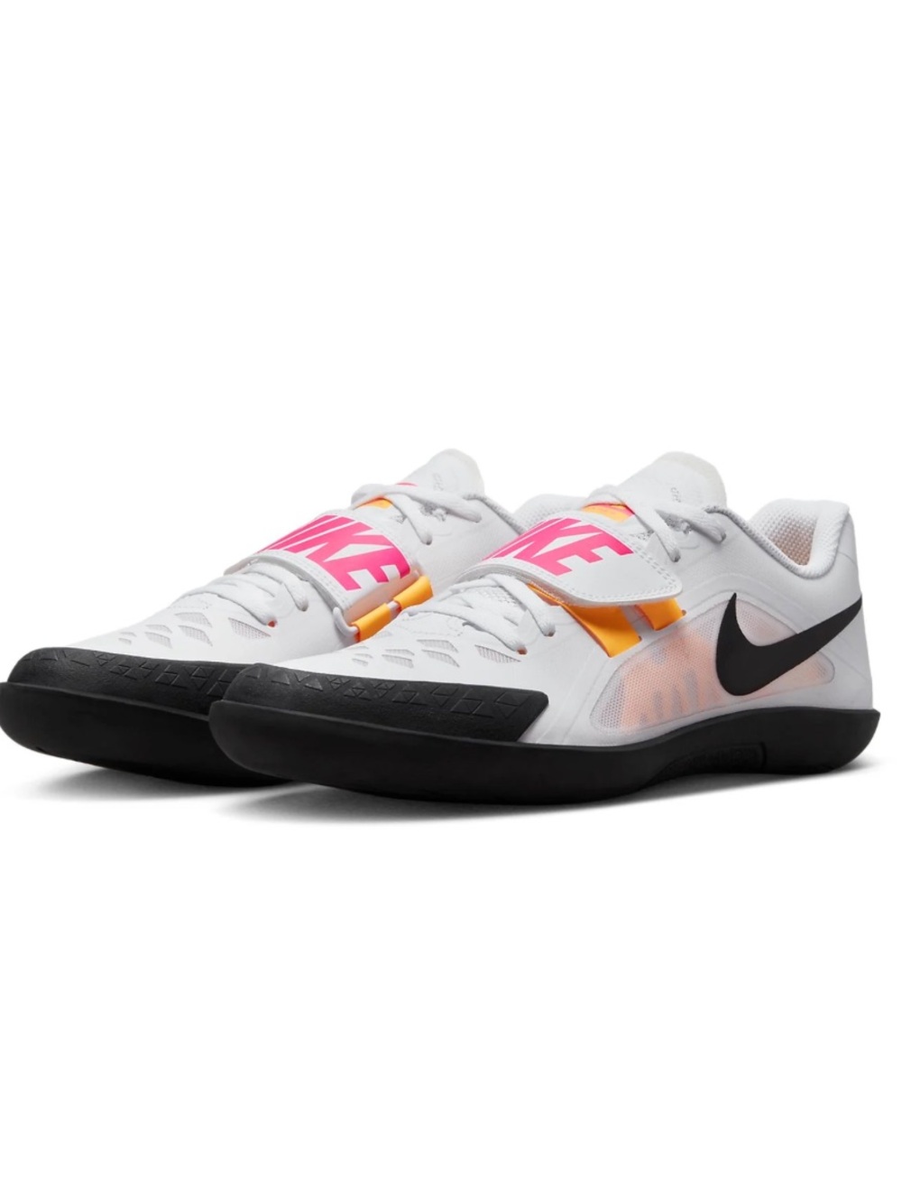 Nike Zoom Rival SD 2 White Hyper Pink Throwing Shoes sneakers size 13 men’s